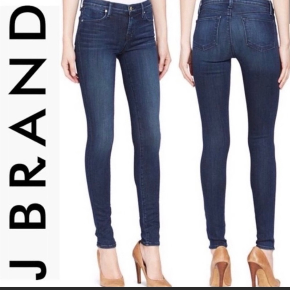 J Brand 912 INK Pencil Leg Womens Dark Wash Jeans